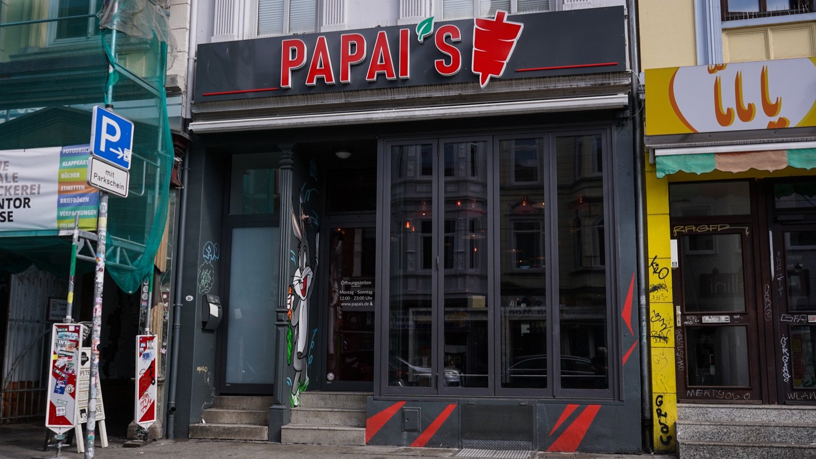 PAPAI´S Bremen Steintor — Ladenfront